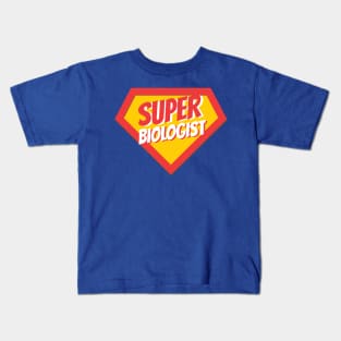 Biologist Gifts | Super Biologist Kids T-Shirt